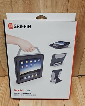 Griffin Standle Black Versatile Standing Display Carry Case for iPad - GB01685